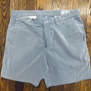 Southern Tide White and Blue Striped Shorts